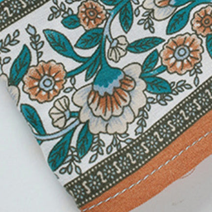 Bohemian Orientation Print Resort Style Ladies Dress