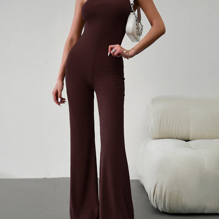 New women's elegant temperament slim sexy tube top jumpsuit