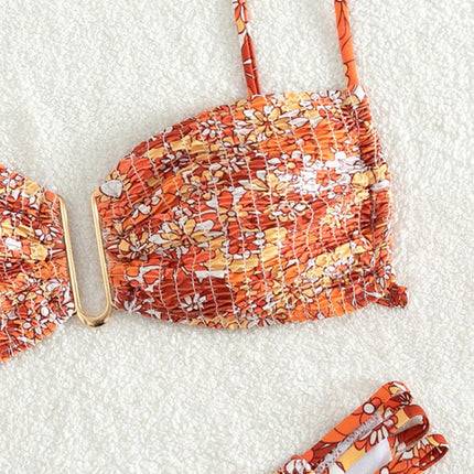 Fashion Printed Swimsuit Sexy Triangle Two-piece Swimsuit Bikini