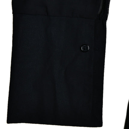 New style single-breasted lapel dress fashion sexy temperament hot girl lotus leaf skirt