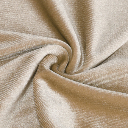 Women's Loose Lantern Pleated Slim Suede Long-sleeved Top