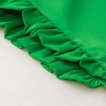 Feminine solid color sleeveless shirt top