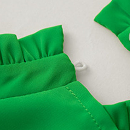 Feminine solid color sleeveless shirt top