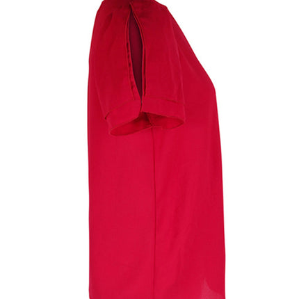 New Fashion Women's Round Neck Short Sleeve Shirt