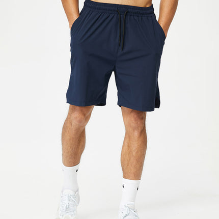 Men's breathable loose version quick-drying running training shorts