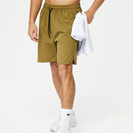 Men's breathable loose version quick-drying running training shorts
