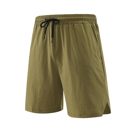 Men's breathable loose version quick-drying running training shorts