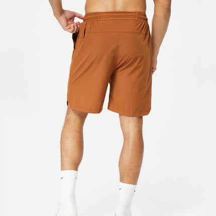 Men's breathable loose version quick-drying running training shorts