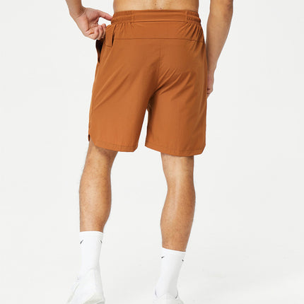 Men's breathable loose version quick-drying running training shorts