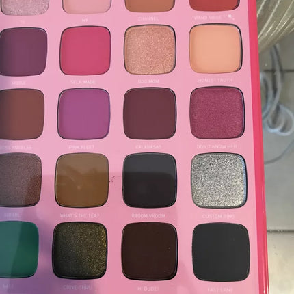 Morphe X Jeffree Star Artistry Eyeshadow Palette  30 Colors