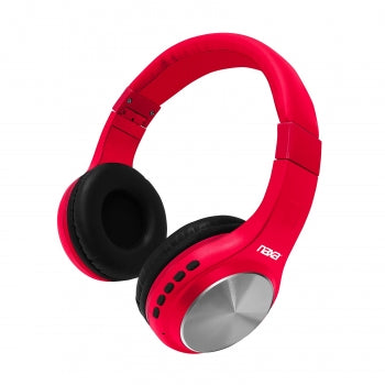 Naxa  METRO GO Bluetooth&reg; Wireless Headphones - Blue / RED