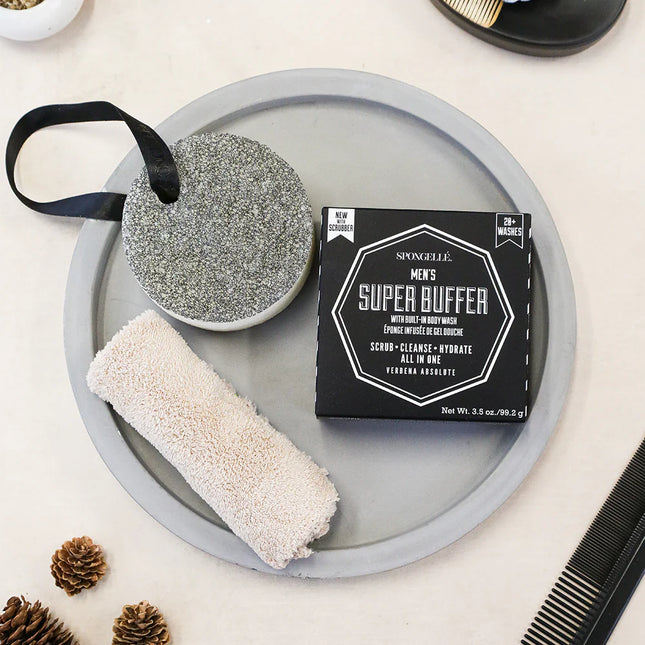 Spongelle Men's Super Buffer