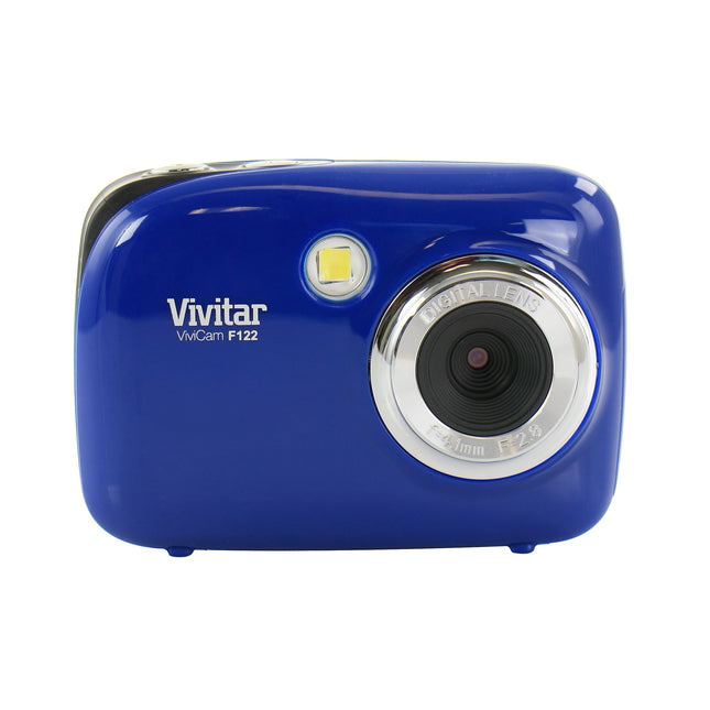 Vivitar ViviCam F122 14.1 Mega Pixels Digital Camera with 1.8 Inch LCD Screen in Blue