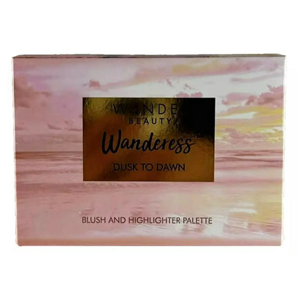 WANDER Beauty Wanderess Dusk To Dawn Blush and Highlighter Palette Makeup NEW