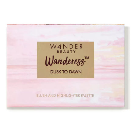 WANDER Beauty Wanderess Dusk To Dawn Blush and Highlighter Palette Makeup NEW