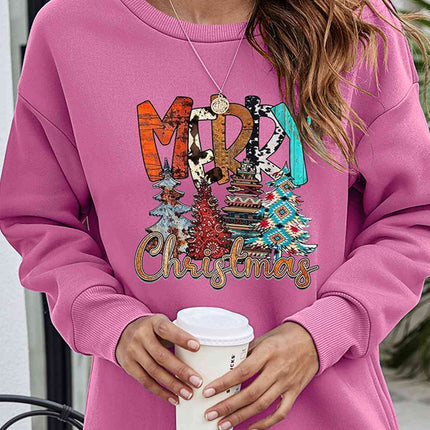 MERRY CHRISTMAS Graphic Sweatshirt