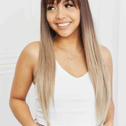 Long Straight Synthetic Wigs 26''