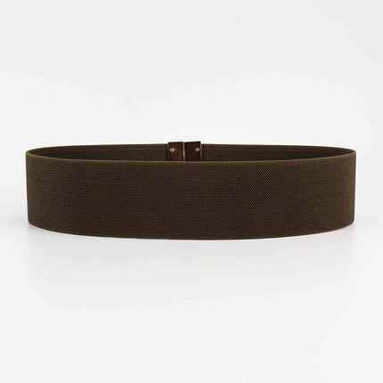 Alloy Buckle Elastic Belt