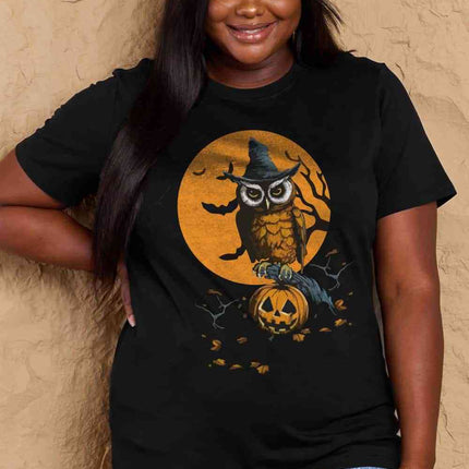 Simply Love Full Size Holloween Theme Graphic Cotton T-Shirt