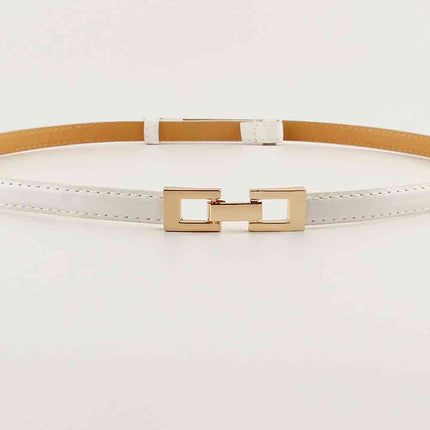 PU Skinny Belt - Vickie Lynn's