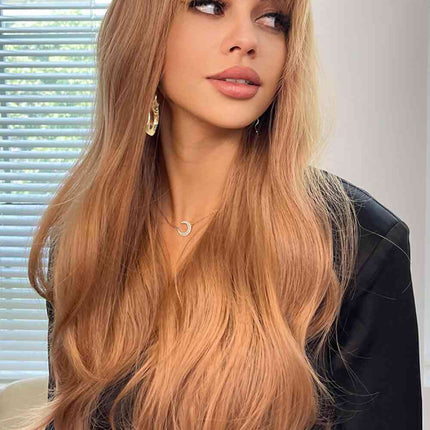 Natural Wave Full Machine Synthetic Wigs 26"