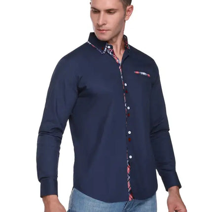 Men's Plaid Long Sleeve Shirt