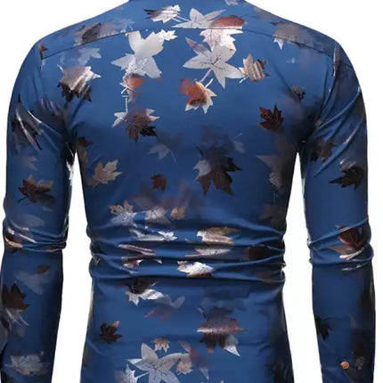 Men's Hawaiian Shirt Short Sleeves Printed Button Down Summer Beach Dress Shirts