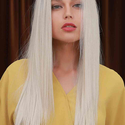 13*2" Lace Front Wigs Synthetic Long Straight 26" Heat Safe 150% Density