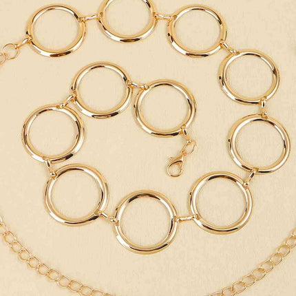 Circle Ring Chain Belt - Vickie Lynn's