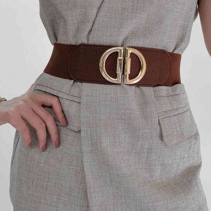 D Buckle Elastic Belt - Vickie Lynn's