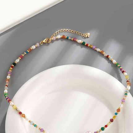 Multicolored Bead Necklace