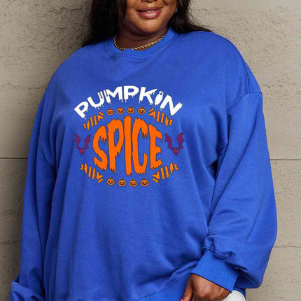 Simply Love Full Size PUMPKIN SPICE Graphic Sweatshirt