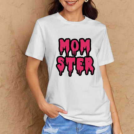 Simply Love Full Size MOM STER Graphic Cotton T-Shirt