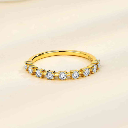 Moissanite 925 Sterling Silver Ring