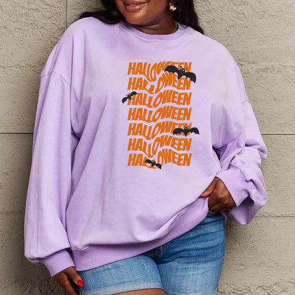 Simply Love Full Size HALLOWEEN Graphic Sweatshirt
