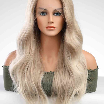 13*2" Lace Front Wigs Synthetic Long Wave 25" 150% Density