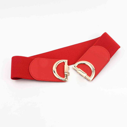 D Buckle Elastic Belt - Vickie Lynn's
