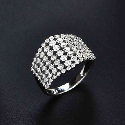 1.21 Carat Moissanite 925 Sterling Silver Ring