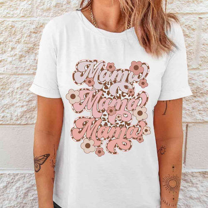 Graphic Round Neck Short-Sleeve Tee