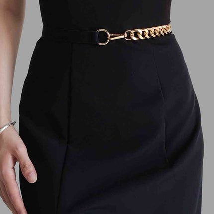 Half Alloy Chain Elastic Belt