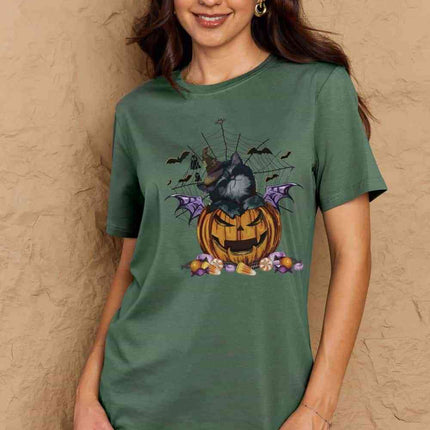 Simply Love Full Size Jack-O'-Lantern Graphic T-Shirt