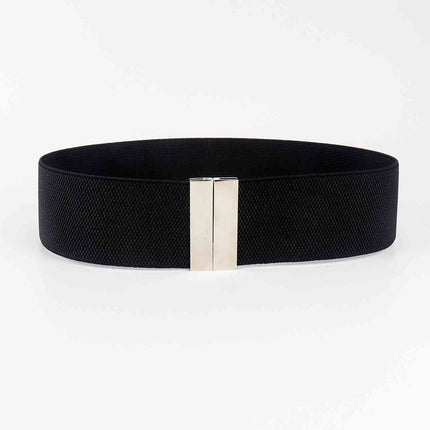 Alloy Buckle Elastic Belt