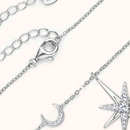 Moissanite 925 Sterling Silver Necklace