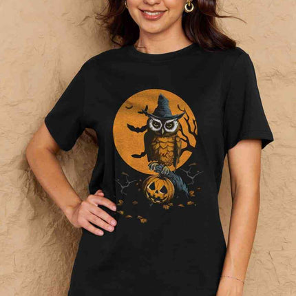 Simply Love Full Size Holloween Theme Graphic Cotton T-Shirt