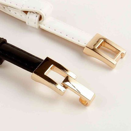 PU Skinny Belt - Vickie Lynn's