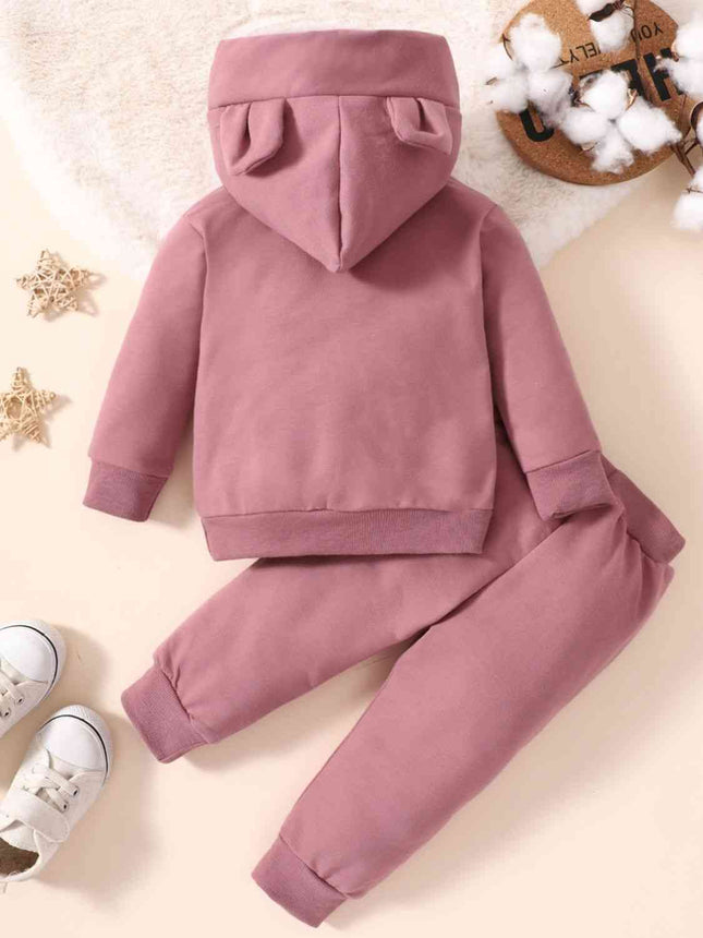 Kids Long Sleeve Hoodie and Joggers Set