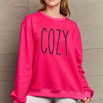 Simply Love Full Size COZY Graphic Sweatshirt