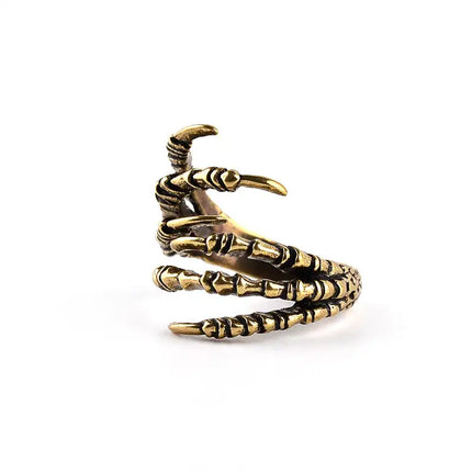 Mens Personality Eagle Claw Ring