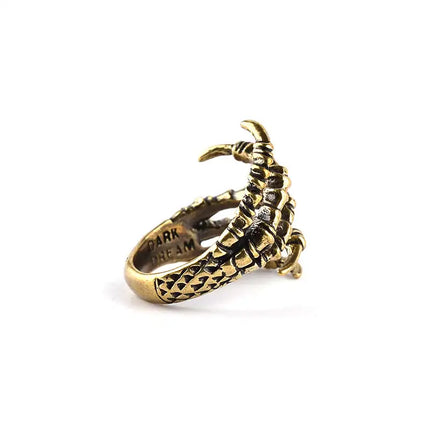 Mens Personality Eagle Claw Ring