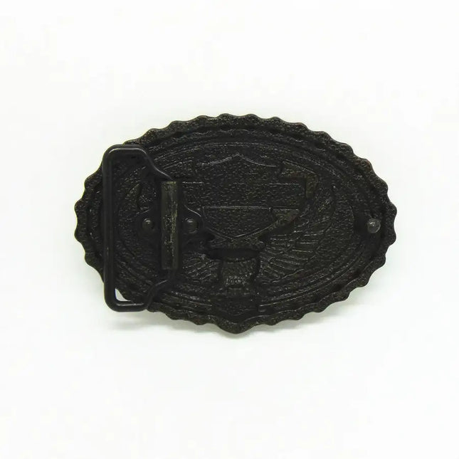 Harley Davidson Golden Eagle Belt Buckle